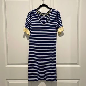 Boden Ladies Dress with ruffle sleeve- 2